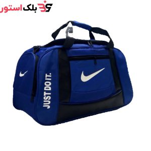 ساک ورزشی برزنتی جاکفشی دار نایک NIKE مدل am-2003