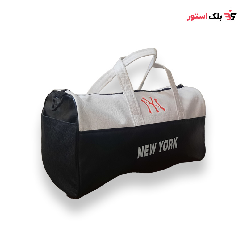 ساک ورزشی چرم مصنوعی مدل nk-1000 newyork