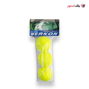 توپ تنیس ورکان مدل سلفونی بسته 3 عددی