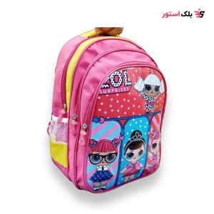 کوله پشتی سه خونه با عکس خارجی دخترونه