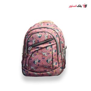 کوله پشتی مدل یونیکورن کد 110 صورتی